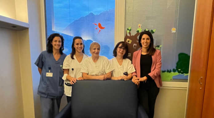 Nuove poltrone letto in Pediatria a Lecco grazie alla donazione della Fiocchi Asst Lecco Pediatria Ospedale Manzoni donazione
