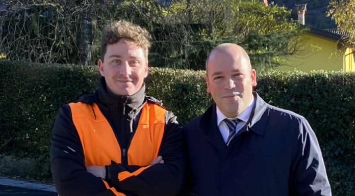 Ballabio, Massimo Biffi è il nuovo stradino comunale Biffi e Bussola