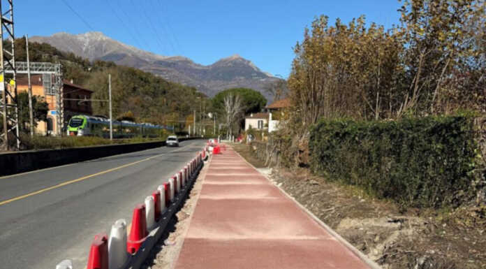 Progetto cicloturistico Brezza, a Colico in fase avanzata i lavori