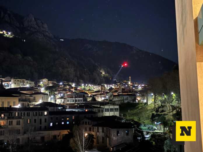 elisoccorso sopra laorca notte 2025 (1) L'elisoccorso del 118 sopra Laorca