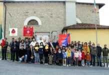 Erve celebra il 4 Novembre con il Vescovo di Bergamo monsignor Beschi