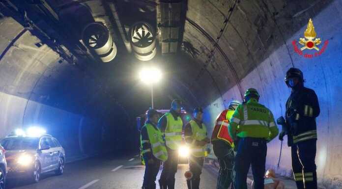Continuano le esercitazioni dei Vigili del Fuoco lungo la Statale 36