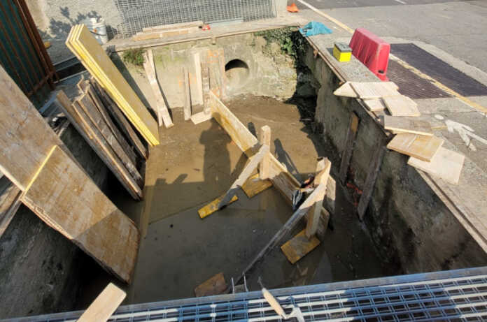 lavori via santa maria olginate