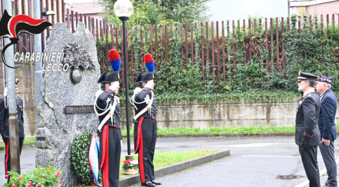 Lecco. Commemorazione dei Carabinieri defunti e dei militari caduti