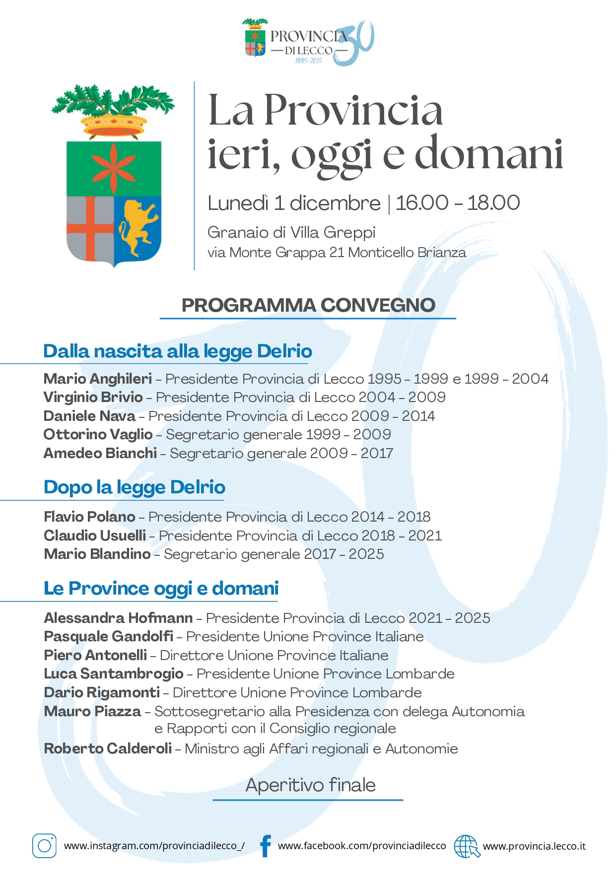 Il programma