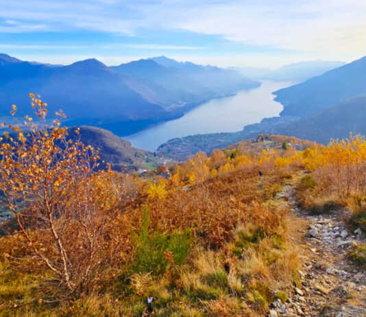 La vista mozzafiato dal Monte Duria: un balcone al centro del lago