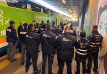 Sicurezza sui treni, operazione ‘Alto Impatto’ di Trenord e Fs Security