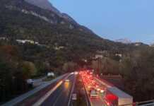 SS36, incidente prima dell’uscita di Civate, traffico verso Lecco incidente traffico ss36