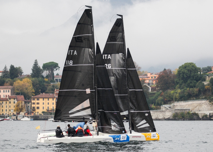 Due fasi dei match race con gli RS21