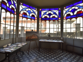 Il Liberty nel lecchese. A Villa Ronchetti la presentazione del nuovo volume di Gianfranco Scotti Atrio Villa Ronchetti. Foto di Gianni Peverelli