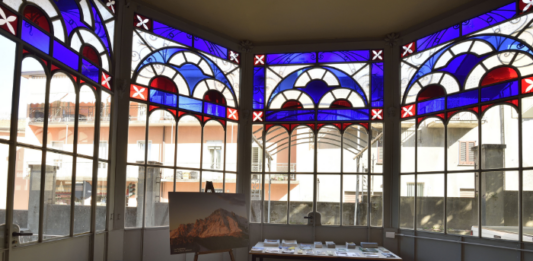 Il Liberty nel lecchese. A Villa Ronchetti la presentazione del nuovo volume di Gianfranco Scotti Atrio Villa Ronchetti. Foto di Gianni Peverelli