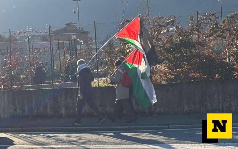 Corteo Palestina Lecco