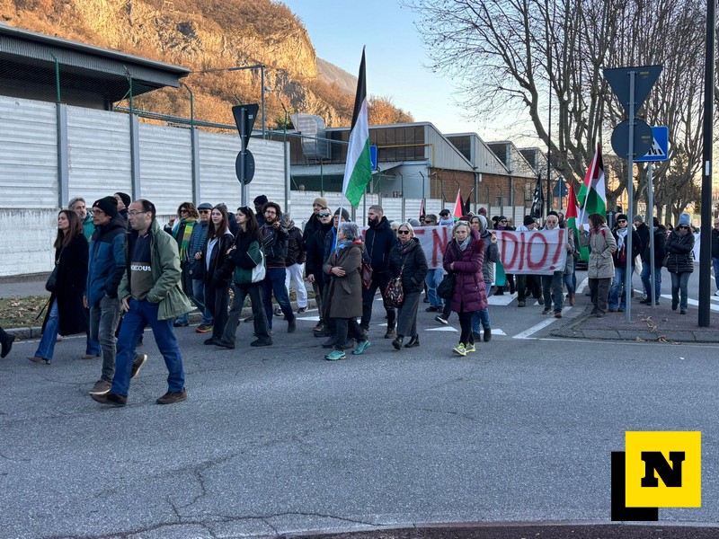 Corteo Palestina Lecco