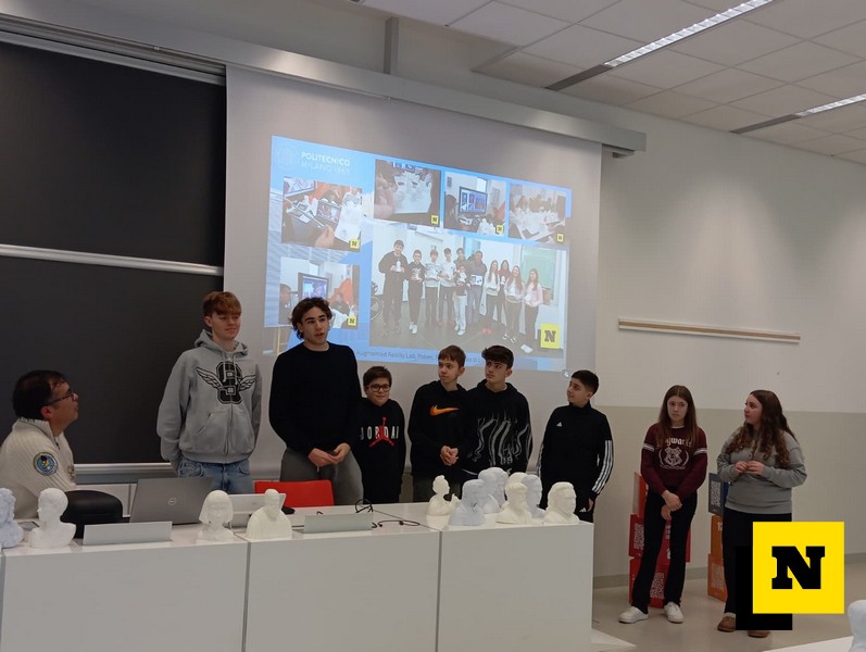 Politecnico lecco progetto arte al tatto