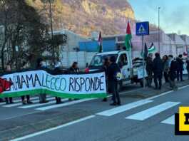 Il corteo per la Palestina attraversa Lecco: “Le guerre non sono lontane, ci coinvolgono qui e ora” Corteo Palestina Lecco