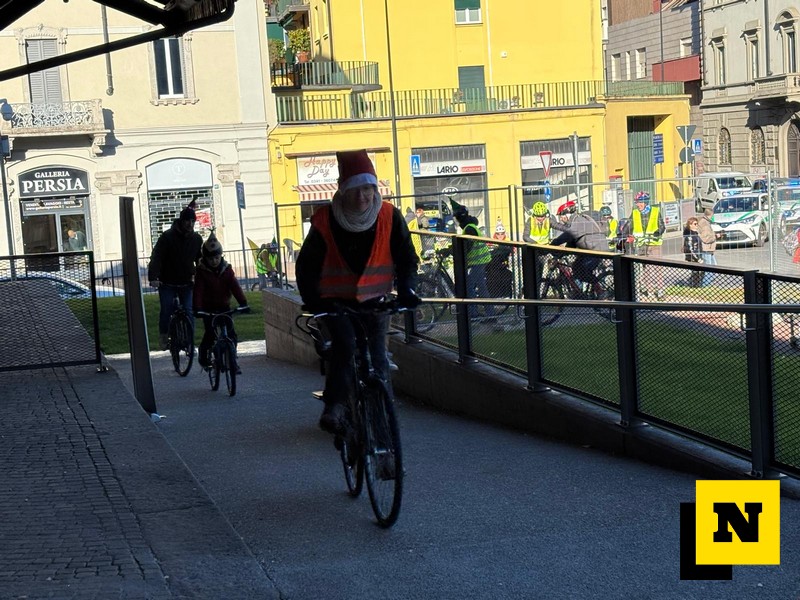 Piedibus Lecco festa Natale