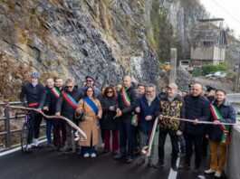 Perledo inaugura lo svincolo di Riva di Gittana: unirà SP72 e Strada del Verde perledo-inaugurazione-svincolo-riva-di-gittana