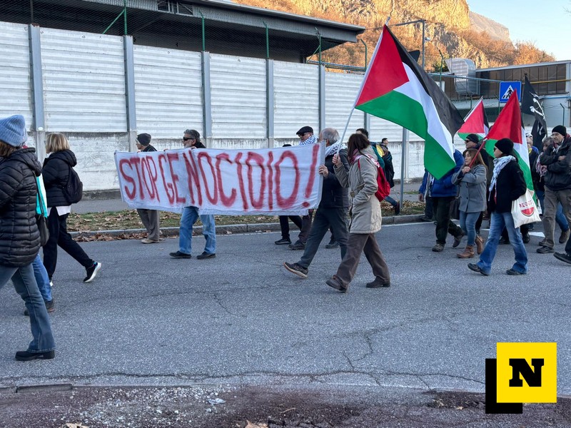 Corteo Palestina Lecco