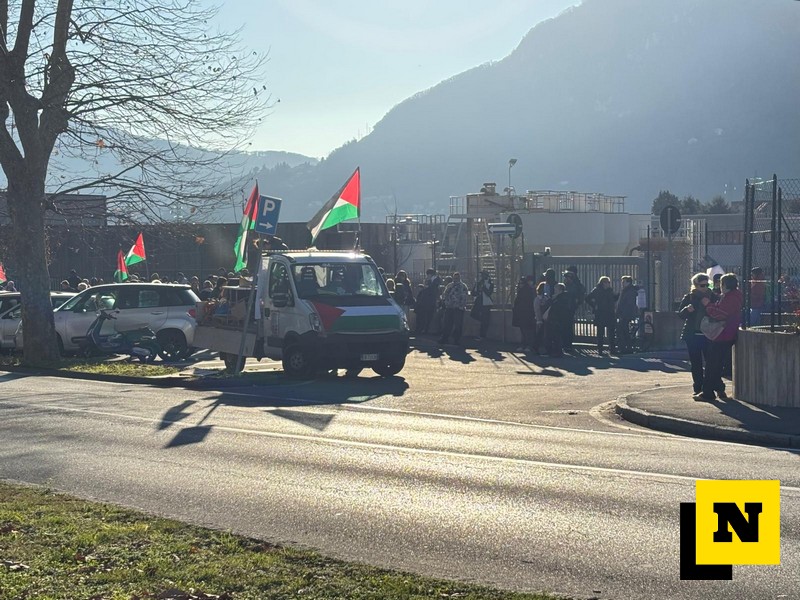 Corteo Palestina Lecco