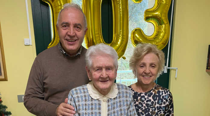 La signora Alba Rossi compie 103 anni, festa all’Airoldi e Muzzi