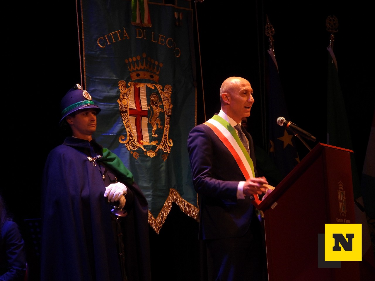 Il sindaco Mauro Gattinoni