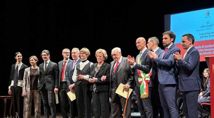 La città festeggia i benemeriti 2025: consegnati i San Nicolò d’Oro a Invernizzi, Agostoni e Valassi Benemerenze Lecco 2025 San Nicolo