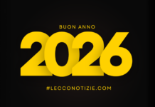 Auguri di Buon Anno da tutta la Redazione di Lecconotizie Buon Anno 2026 LN