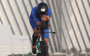 Triathlon. Grande prova di Alessandro Cazzaniga in Qatar Cazzaniga Triathlon Qatar 15 12 25