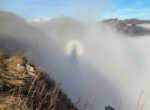 Un fantasma sul Moregallo? Fotografato lo spettro di Brocken… Spettro di Brocken al Moregallo