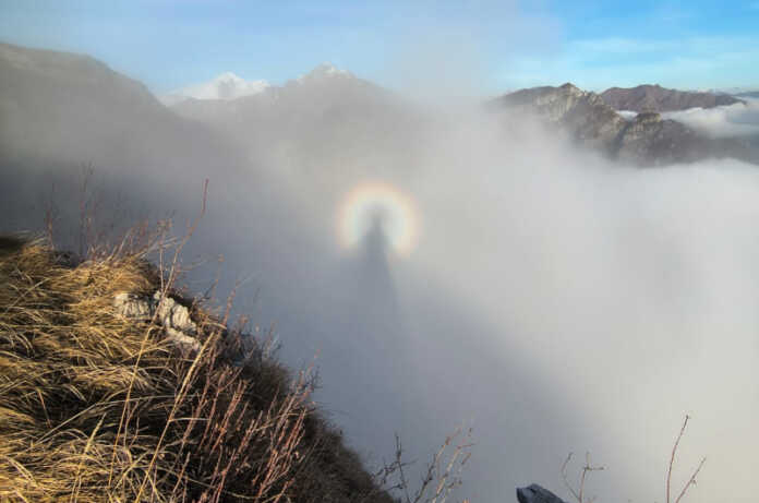 Spettro di Brocken al Moregallo