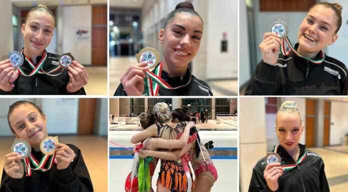 Incetta di medaglie per le ginnaste dell’asd Rhythmics Gym alle finali nazionali di Rimini