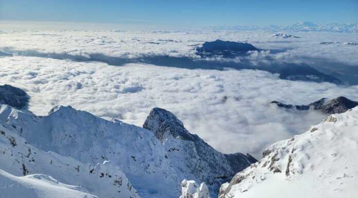 Allerta valanghe in Grigna dopo la slavina: l’invito a rinviare le escursioni Grignone Invernale dicembre 2025 foto perucchini