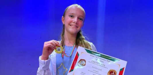 Karolina Galli è campionessa mondiale di danza: “Sono felicissima!”