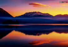 8 dicembre: l’alba sul lago di Pusiano in una foto di Fausto Ligas