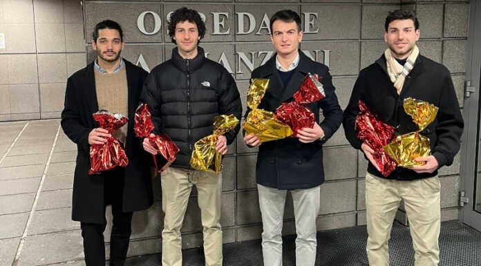 Doni per i bambini della pediatria dalla Lega Giovani di Lecco