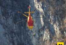 Incidente sulla via Cassin al Medale, recupero complesso in parete: in azione il CNSAS Medale incidente cassin soccorso alpino dicembre 2025 (3)