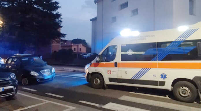 Merate, tamponamento in viale Verdi: soccorso un 58enne
