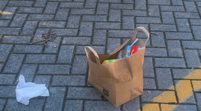 Abbandono di rifiuti alle Torrette, scatta la maxi sanzione da 1000 euro a Pescate Pescate parcheggio torrette rifiuti abbandonati (4)