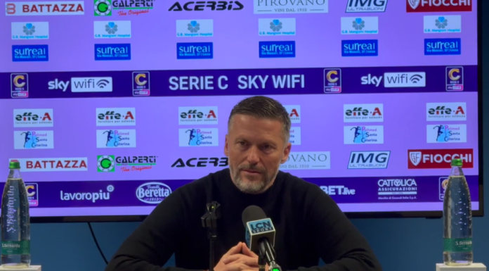 Serie C. Valente su Lumezzane-Lecco: “Voglio una prestazione intensa” Federico Valente, Calcio Lecco