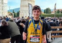 Mezza maratona di Pisa: tra le Promesse, Stefano Colombo 2° e Marta Crippa 3^ Stefano Colombo