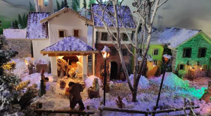 Pasturo: ambientato in Biandino il presepe della famiglia Viganò