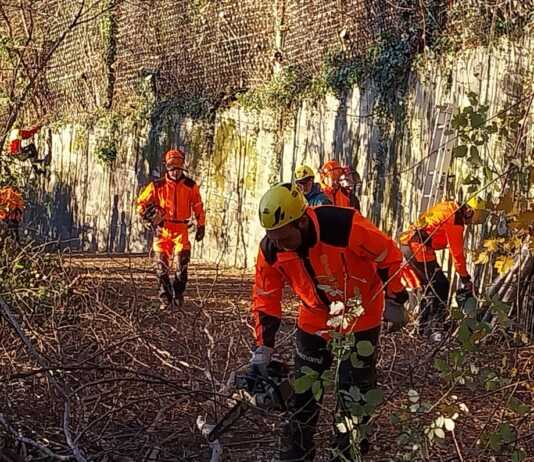 Rancio. Riprende il lavoro del gruppo Antincendio Boschivo Alpini Monte Medale