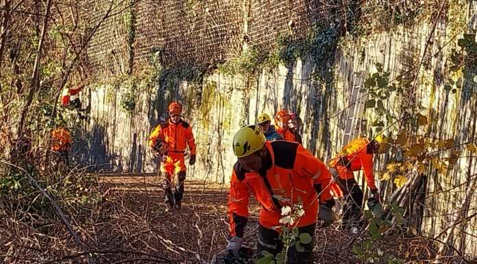 Rancio. Riprende il lavoro del gruppo Antincendio Boschivo Alpini Monte Medale