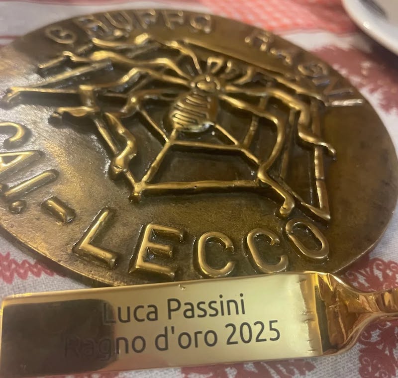 ragno d'oro-luca passina