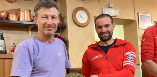 80 partecipanti alla cena di Natale dei maglioni rossi, il ‘Ragno d’oro’ a Luca Passina ragno d'oro-luca passina