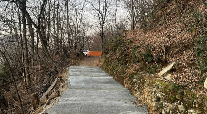 Colico. Fontanedo–Rusico, ultimi ritocchi: da giovedì la strada riapre al transito Colico strada Fontanedo Rusico messa in sicurezza
