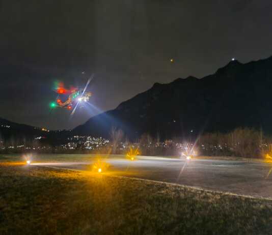 In difficoltà sul sentiero dei Tecett al San Martino, elisoccorsi elisoccorso como notte