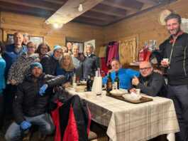 Cai Ballabio. In tanti per la tradizionale fiaccolata alla baita di Bongio