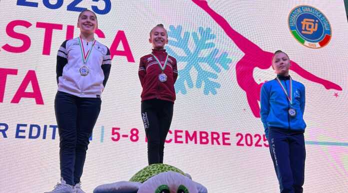 Ginnastica Archè alla Winter Edition di Ginnastica in Festa 2025