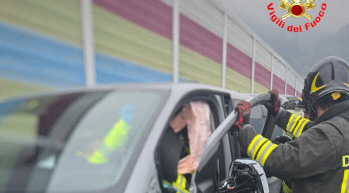 Due incidenti a Lecco e uno in SS36, al lavoro i Vigili del Fuoco